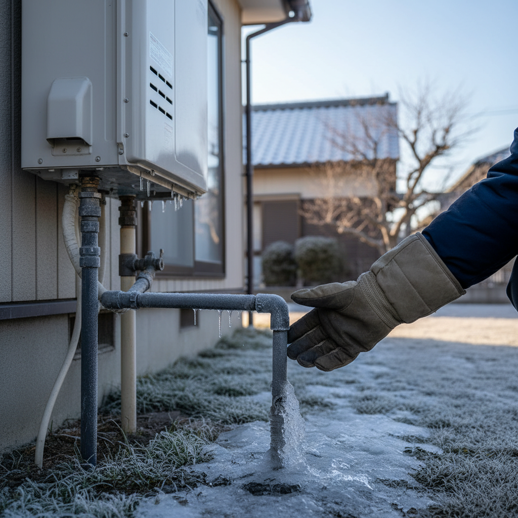 牛久市の冬は凍結に注意！地域特有のトラブル事例に関する画像