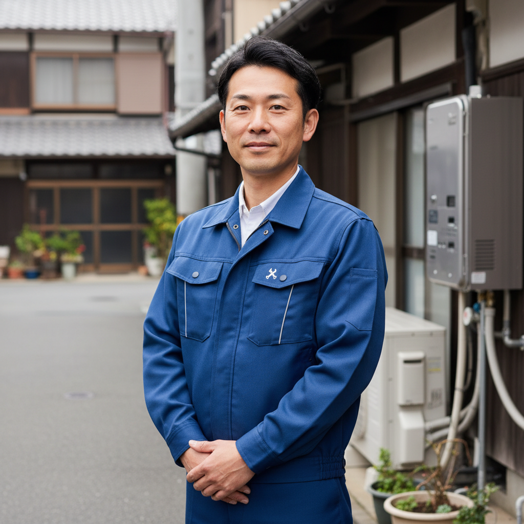 つくばの給湯器・ボイラー専門の職人