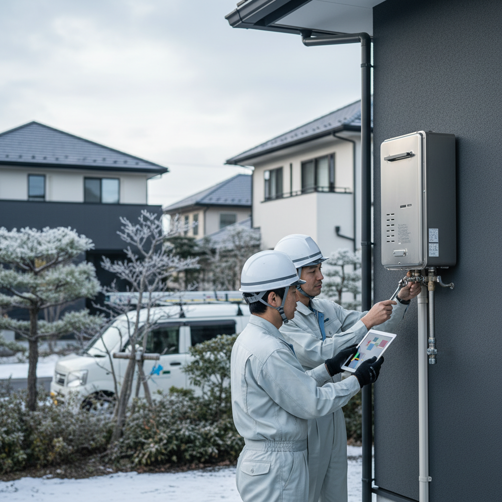 つくば市・牛久市エリアの給湯器交換事情と業者選びに関する画像