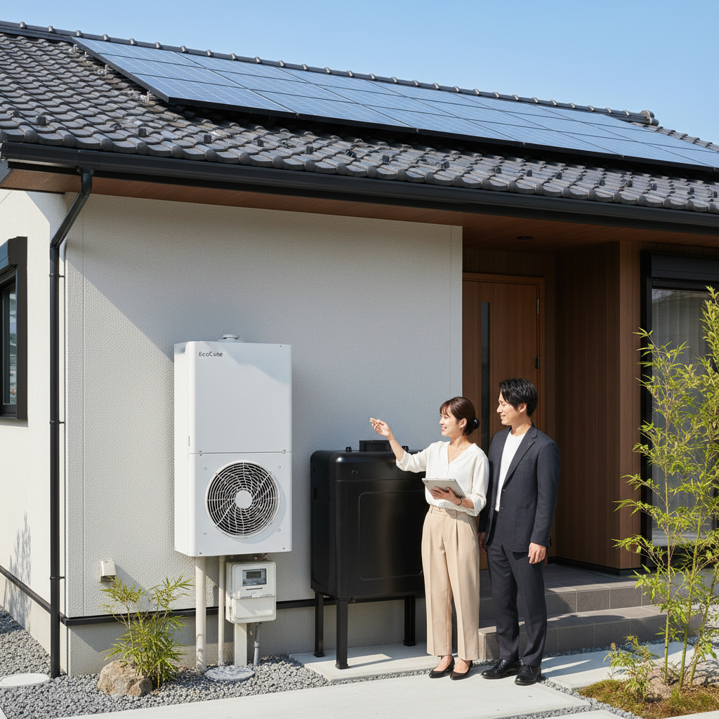 エコキュート導入のメリットと電気代削減効果に関する画像