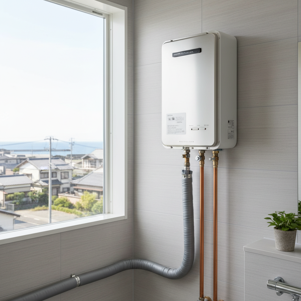 ひたちなか市での給湯器交換を成功させるポイントに関する画像