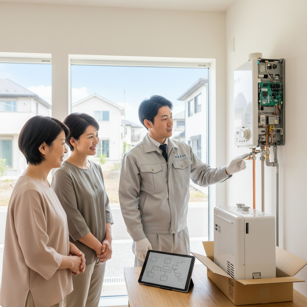 給湯器の交換はどこに頼めばいいですか？に関する画像