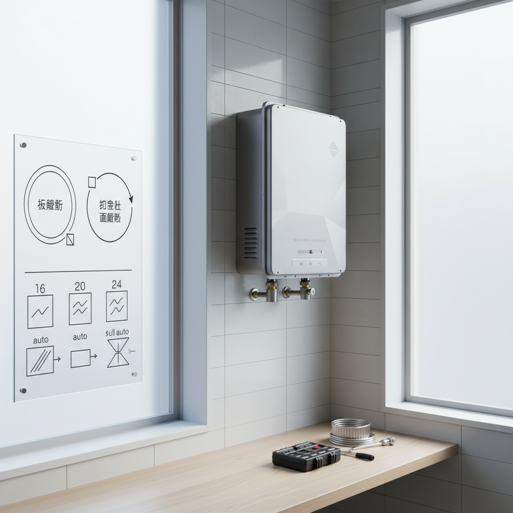 給湯器本体の価格と工事費の内訳に関する画像