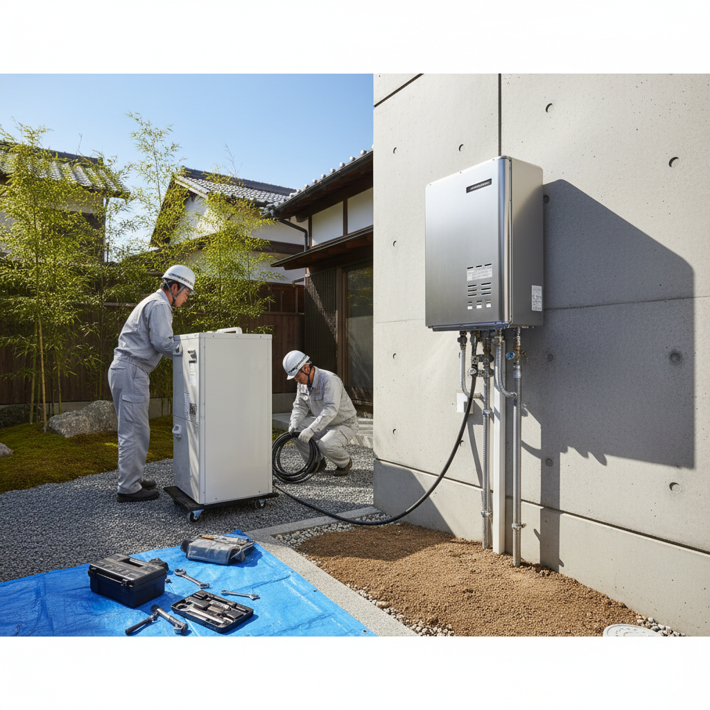 給湯器交換の平均費用はいくらですか？に関する画像