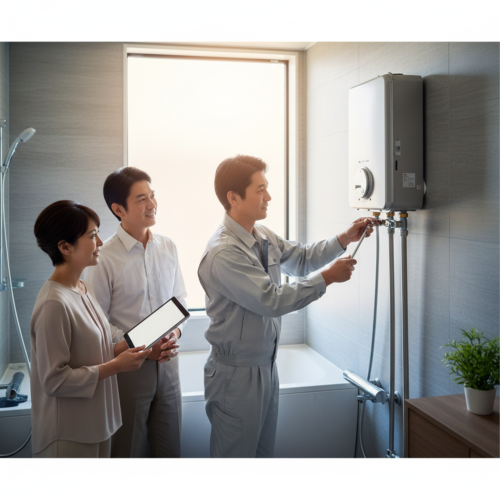 給湯器の交換はどこに頼めばいいですか？に関する画像