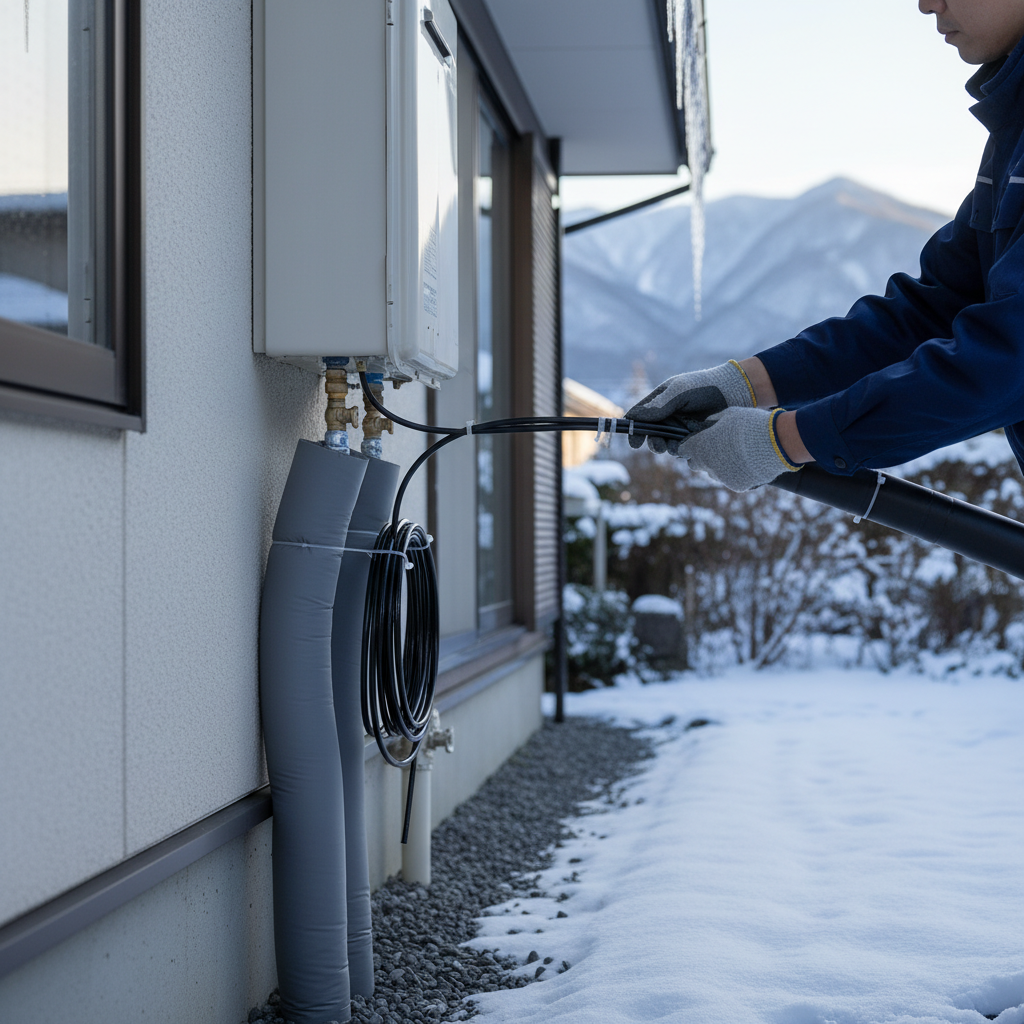 冬場の凍結対策と寒冷地仕様の必要性に関する画像