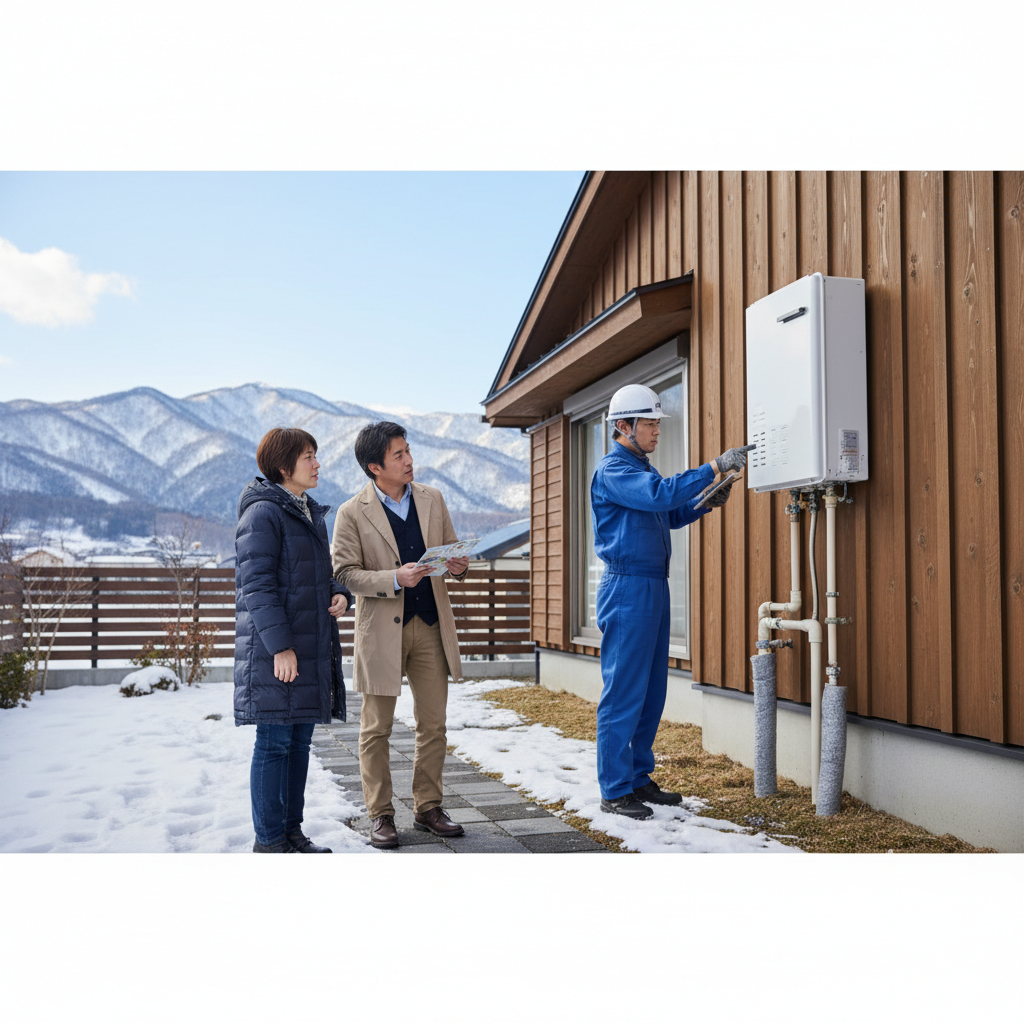 八幡平市での給湯器交換に関する重要ポイントの整理に関する画像