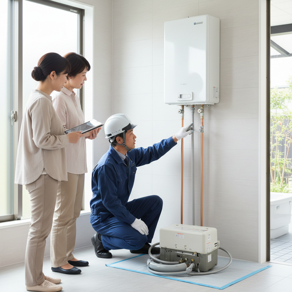 給湯器の交換費用はいくらくらいが相場ですか？に関する画像