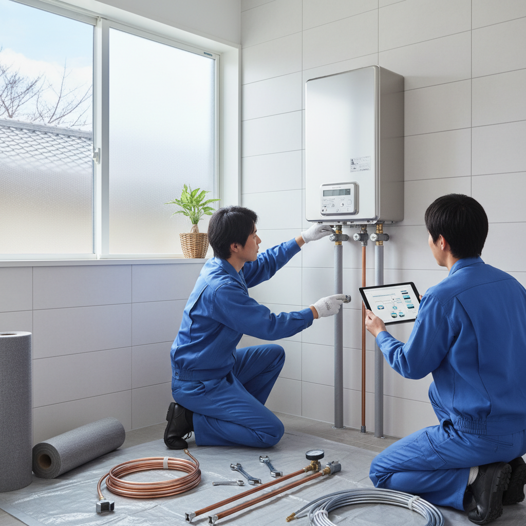 筑西市での給湯器交換まとめに関する画像