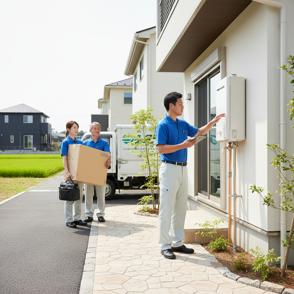 稲敷市で活動する優良な給湯器交換業者の見極め方に関する画像