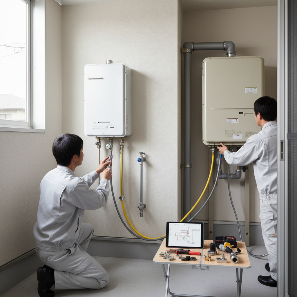 給湯器の種類別交換費用相場に関する画像