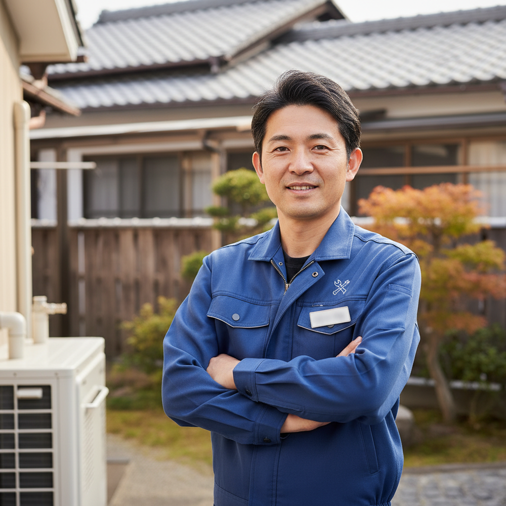 鉾田の給湯器・ボイラー専門の職人