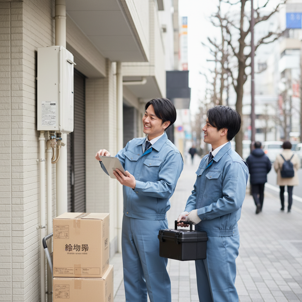 給湯器 即日交換は可能？緊急時の対応についてに関する画像