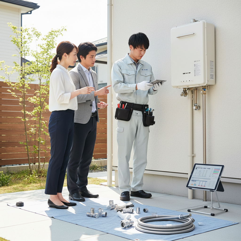 給湯器交換の平均費用はいくらですか？に関する画像