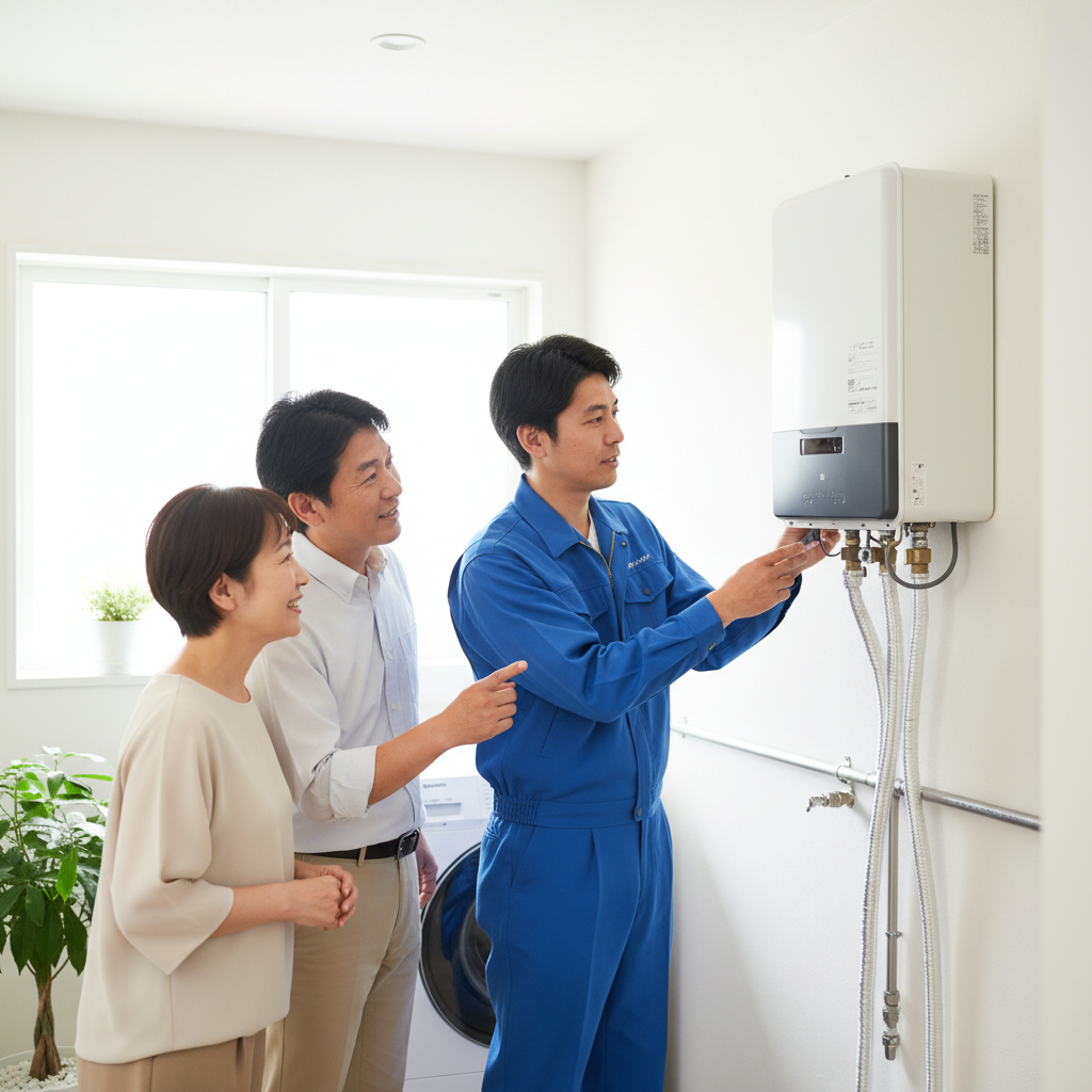 給湯器の交換はどこに頼めばいいですか？に関する画像