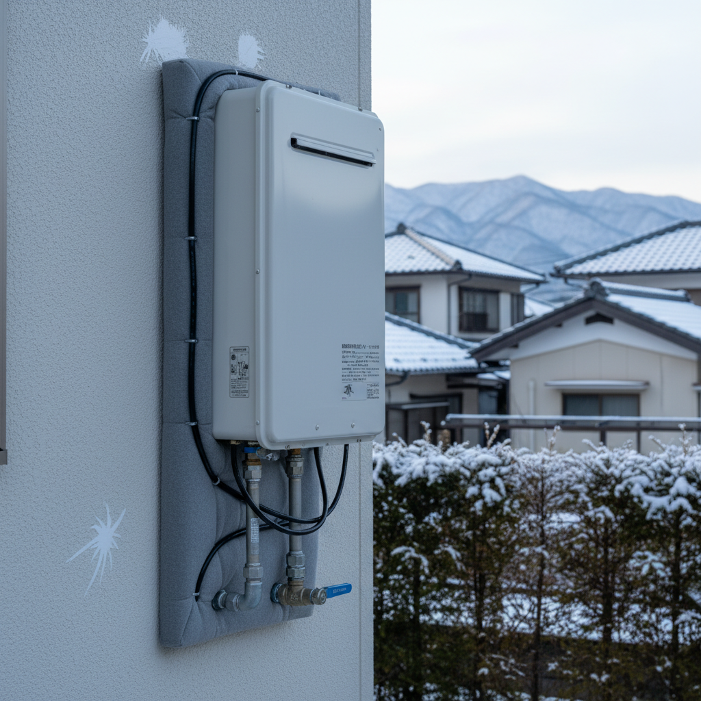 仙台給湯器の地域特性と凍結防止対策に関する画像