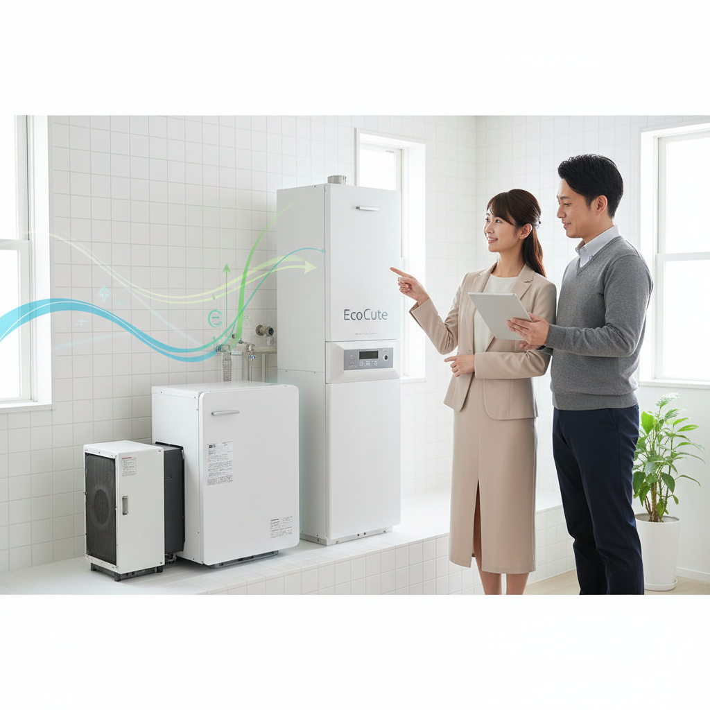 補助金対象となる給湯器の種類と条件に関する画像