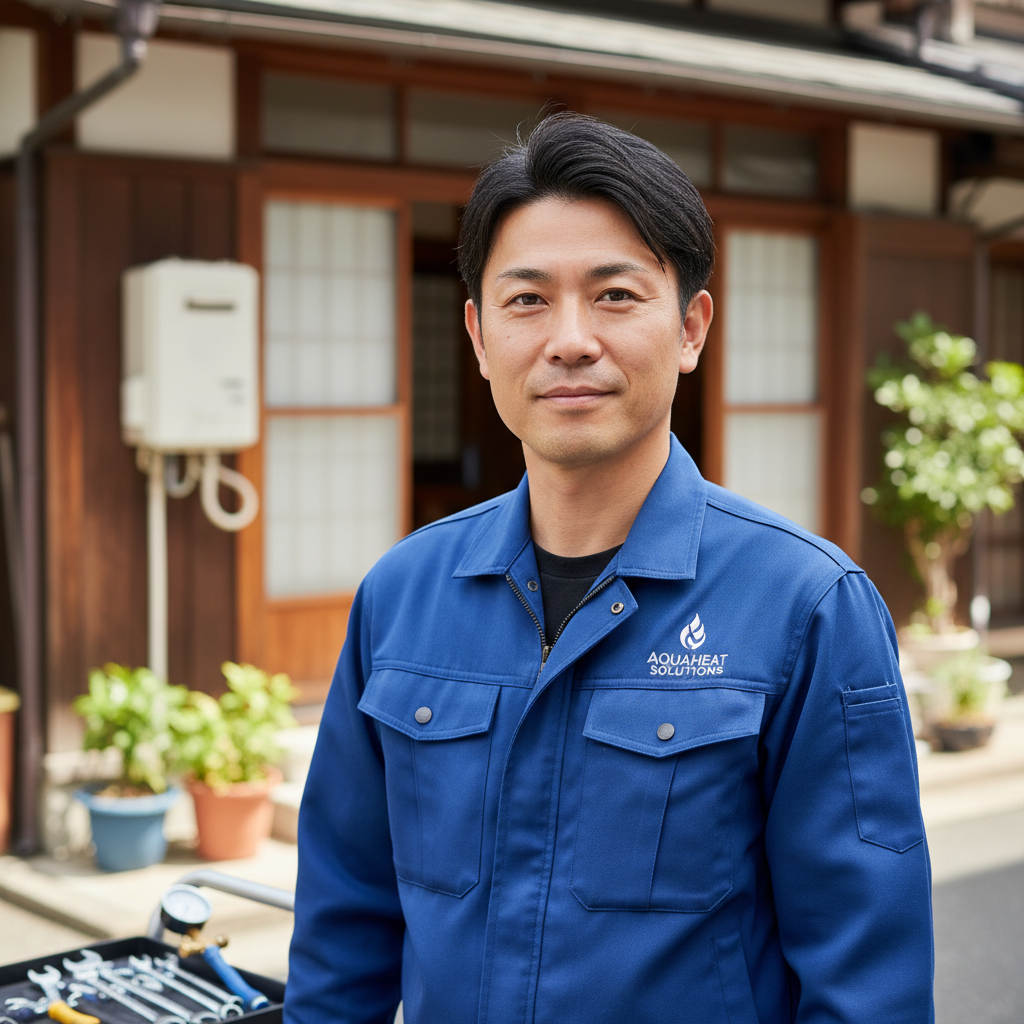 石巻の給湯器・ボイラー専門の職人