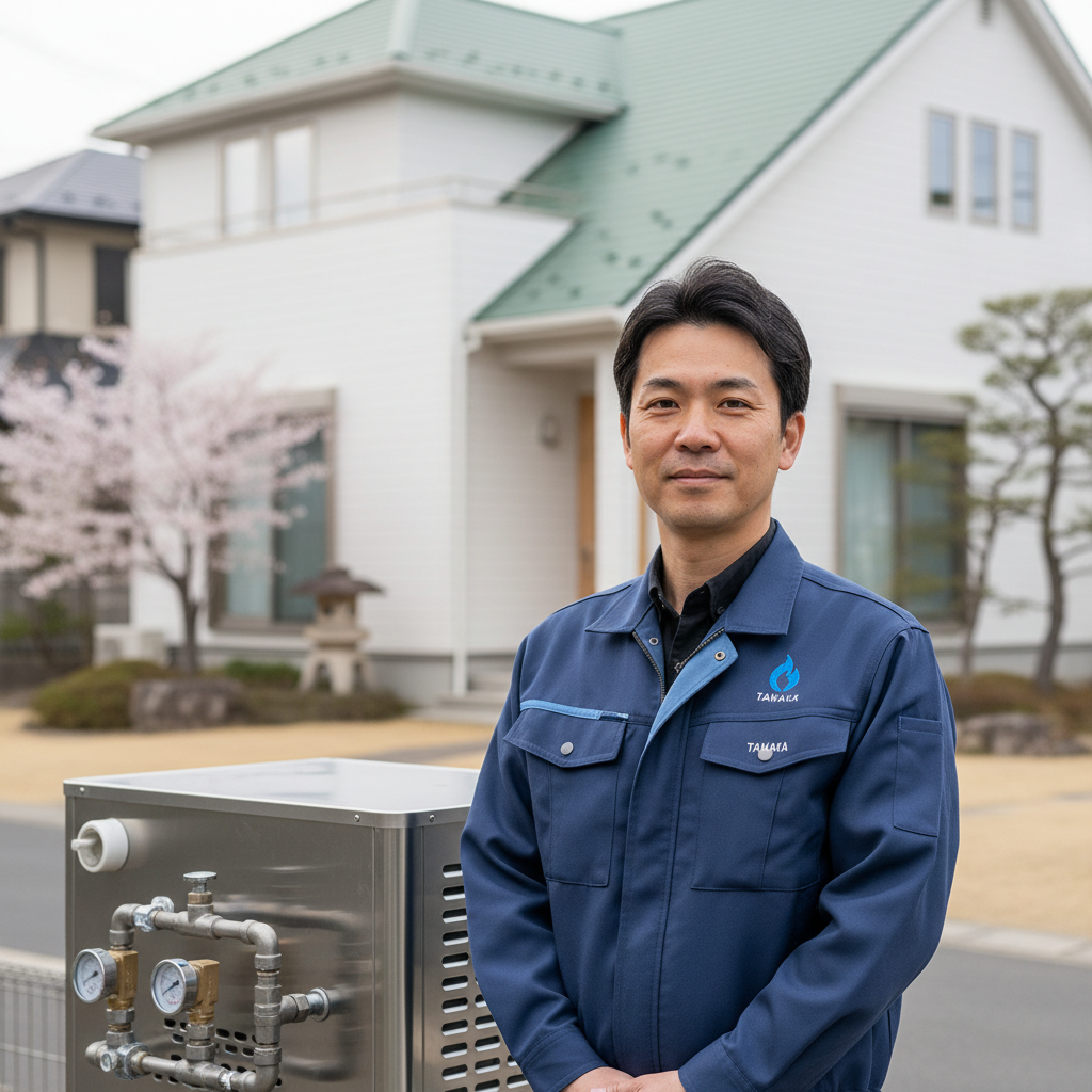 栃木の給湯器・ボイラー専門の職人