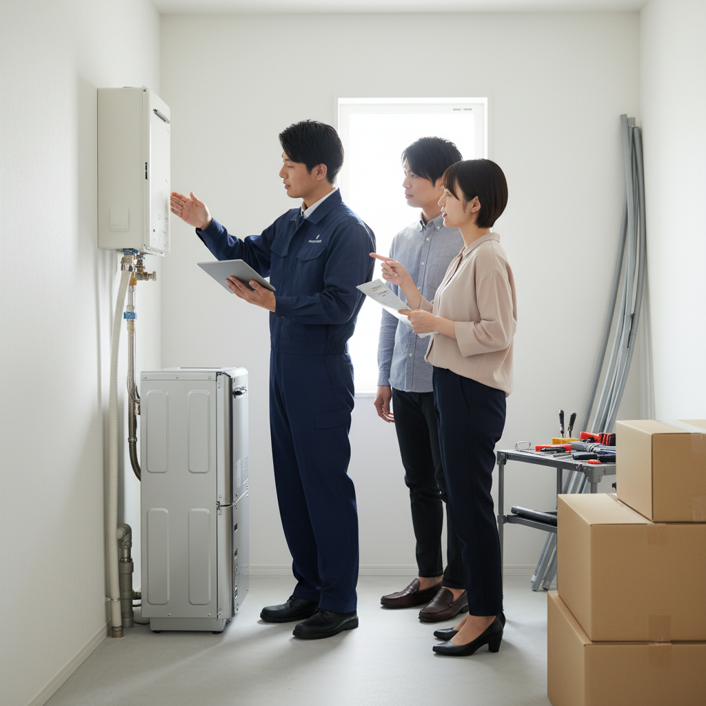 給湯器の交換はどこに頼めばいいですか？に関する画像