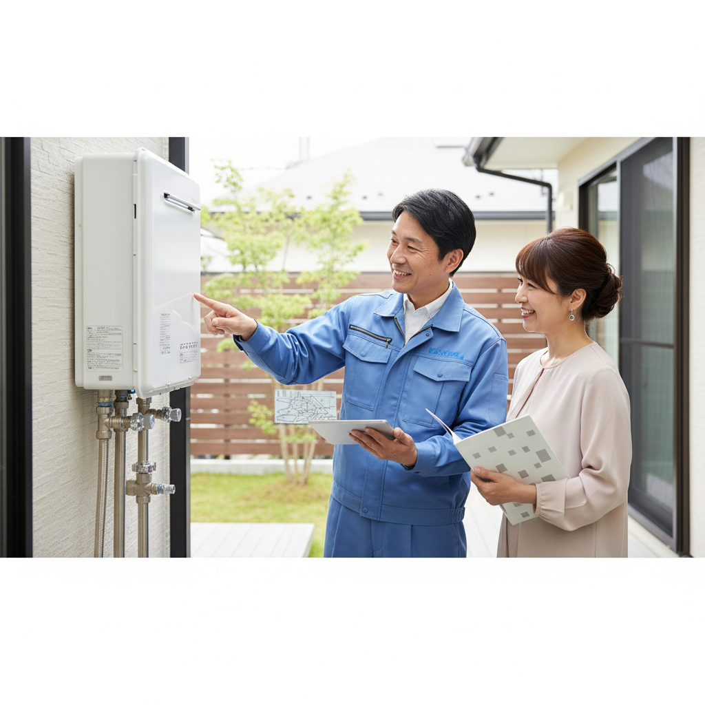 給湯器の交換はどこに頼めばいいですか？に関する画像