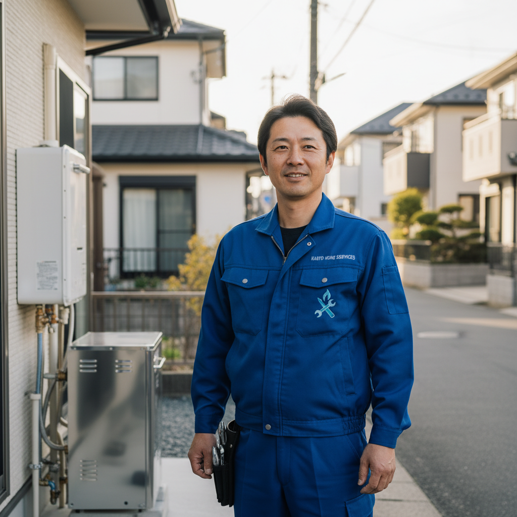 栃木の給湯器・ボイラー専門の職人