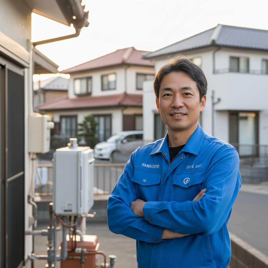栃木の給湯器・ボイラー専門の職人
