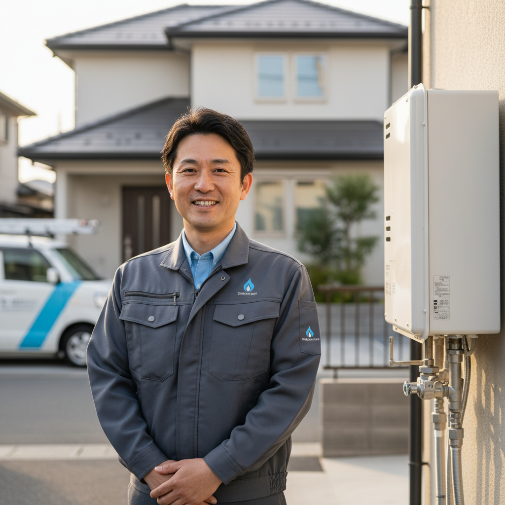 栃木の給湯器・ボイラー専門の職人