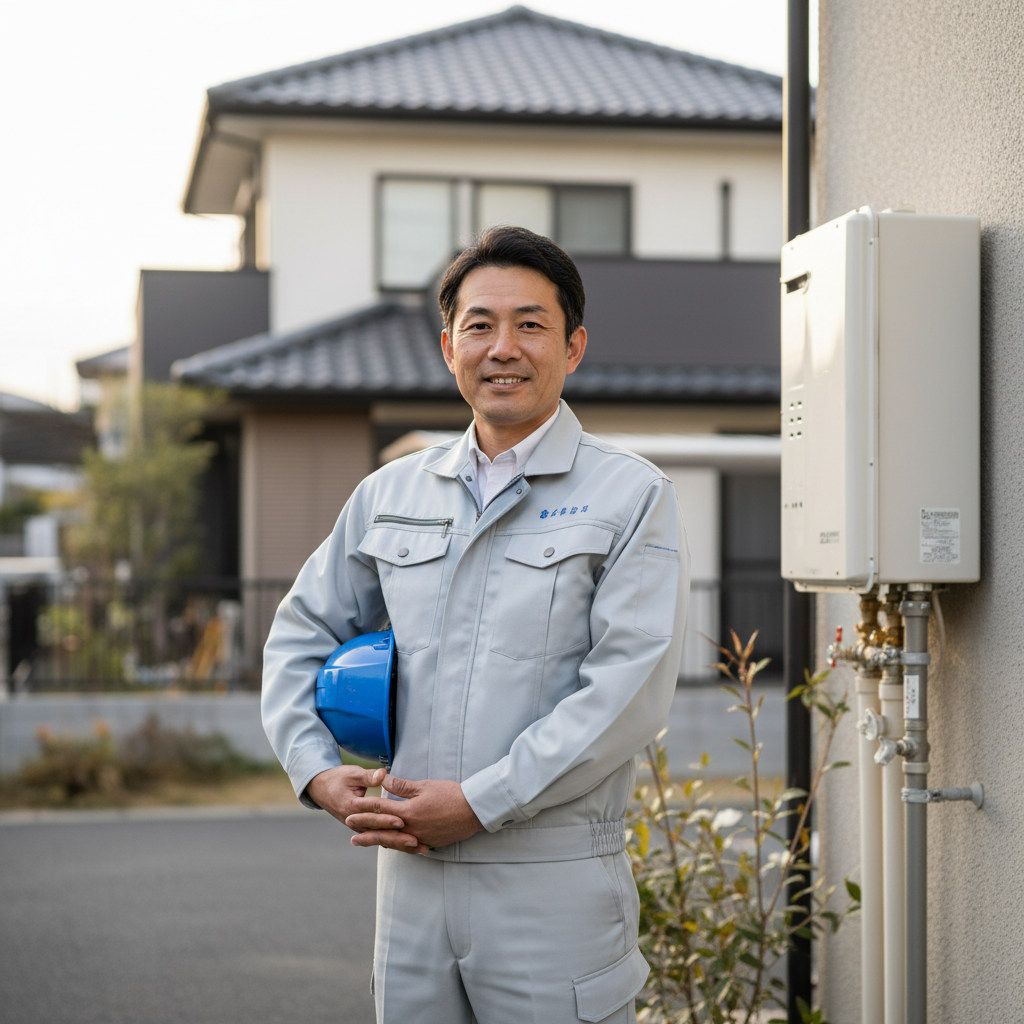 栃木の給湯器・ボイラー専門の職人