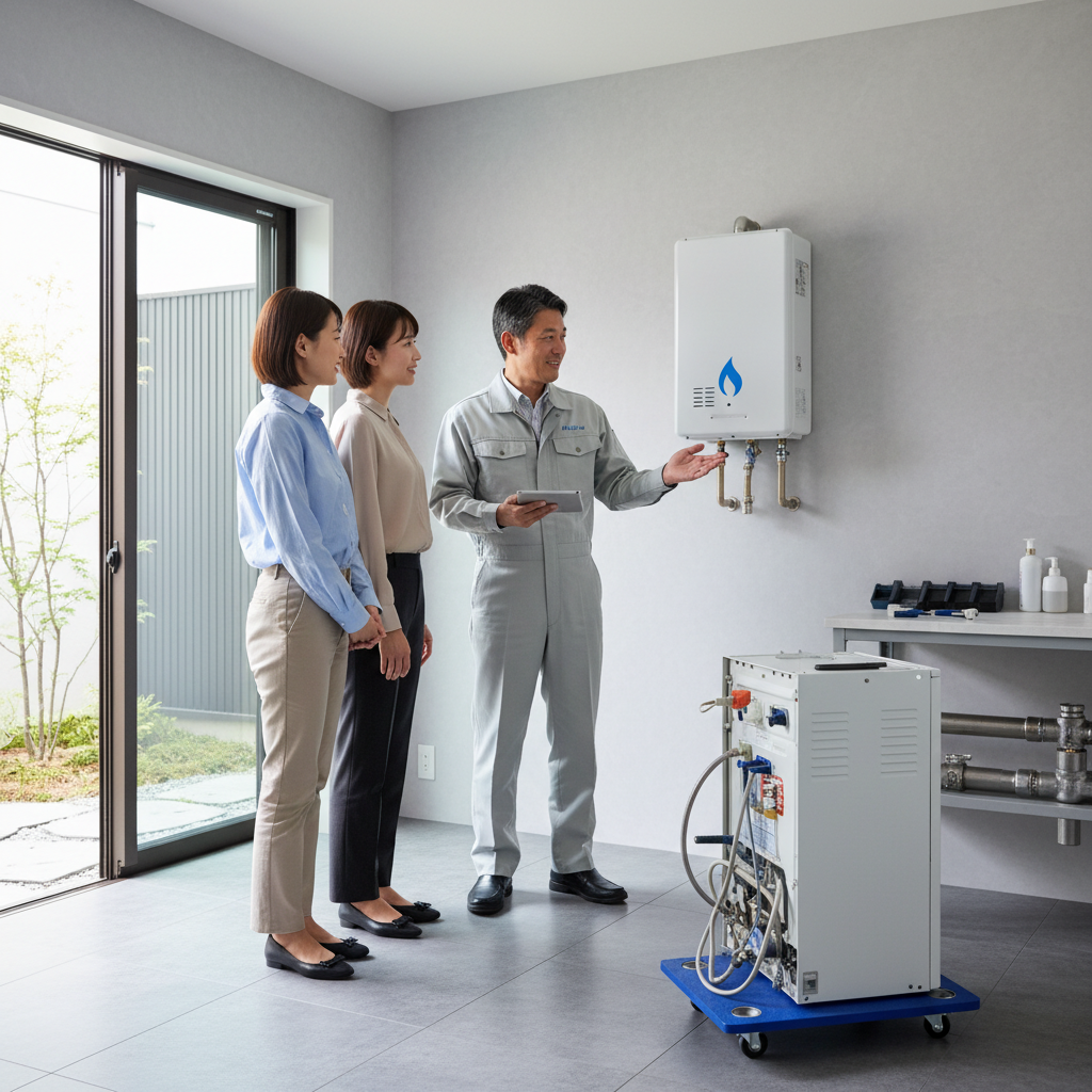 給湯器の交換はどこに頼めばいいですか？に関する画像