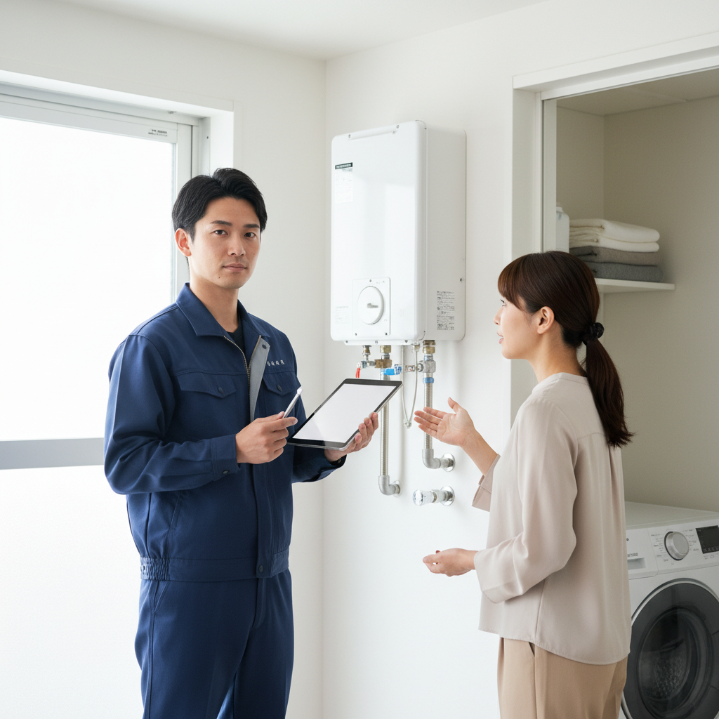 給湯器の即日交換や修理・交換の判断基準に関する画像