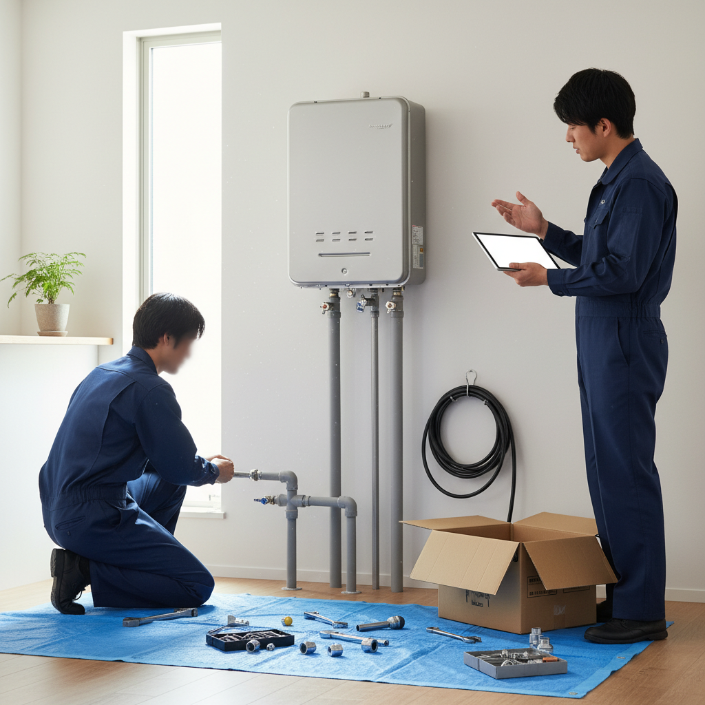 給湯器交換の平均費用はいくらですか？に関する画像