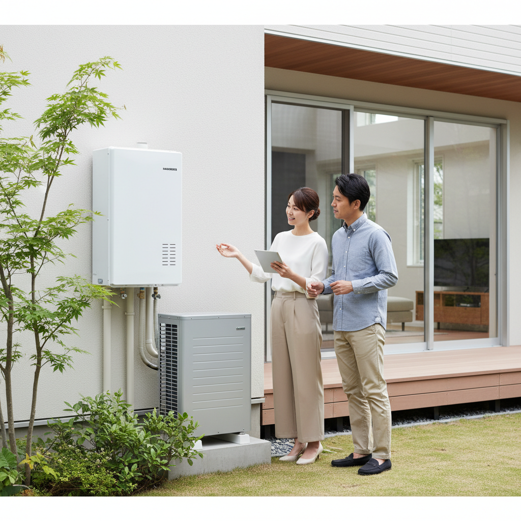 給湯器の買い替えで利用できる補助金の種類と対象に関する画像