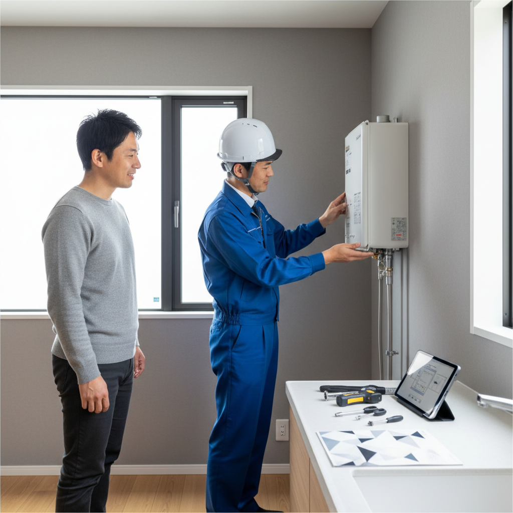 給湯器の交換はどこに頼めばいいですか？に関する画像