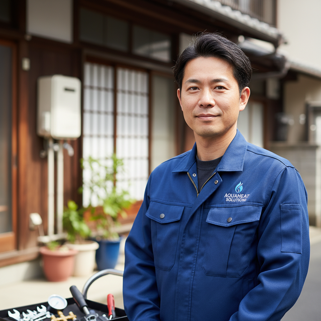 富岡の給湯器・ボイラー専門の職人