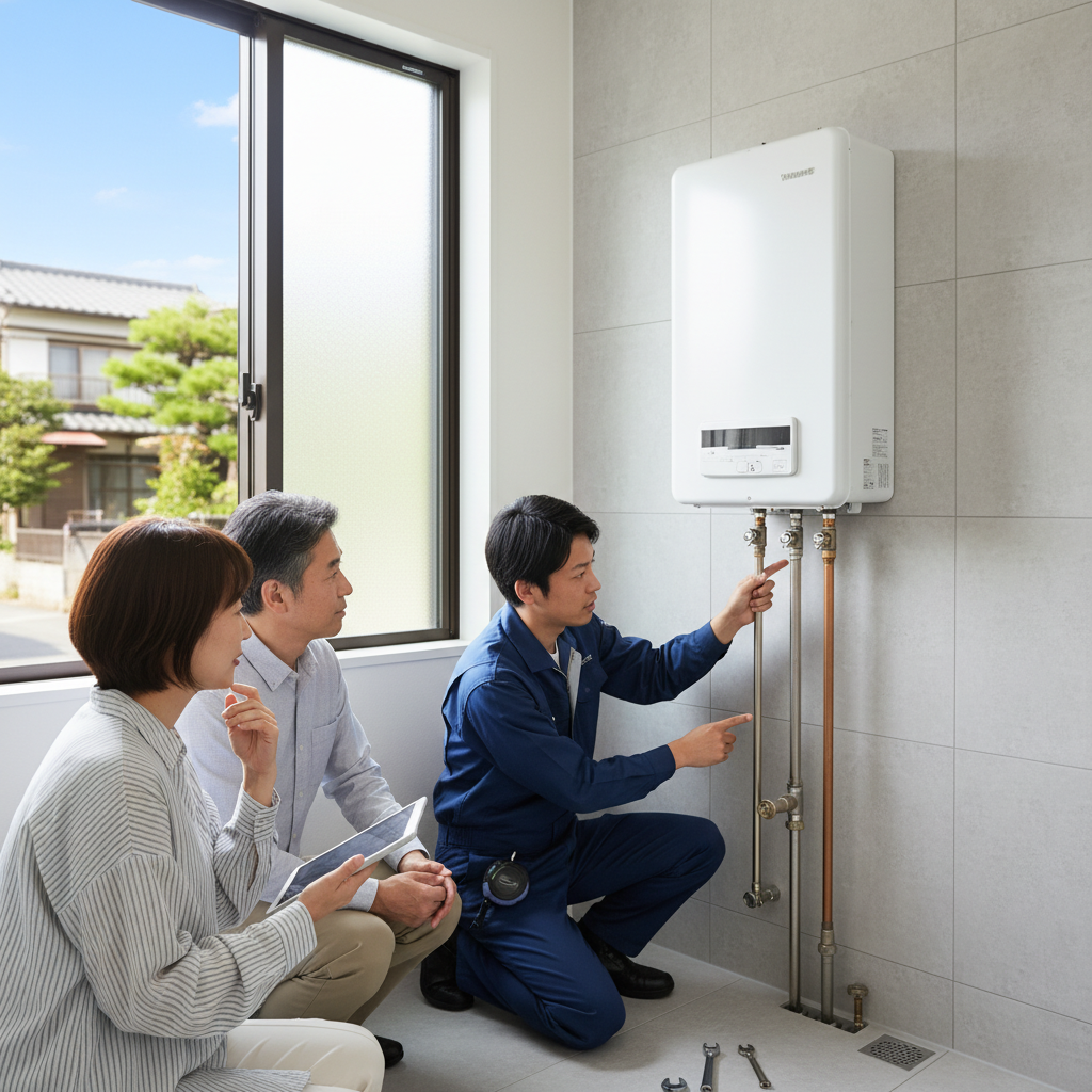 給湯器交換の平均費用はいくらですか？に関する画像