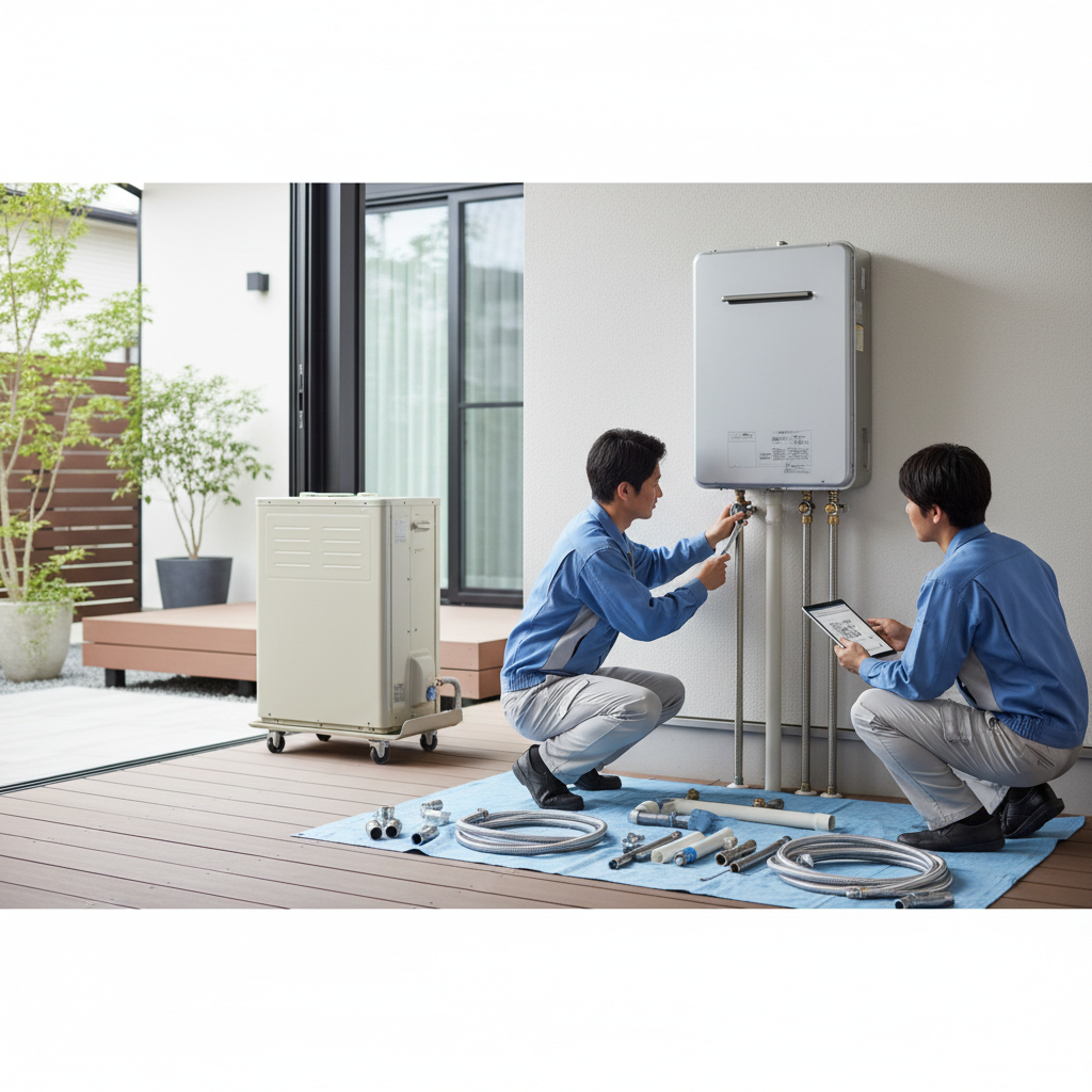 給湯器交換の平均費用はいくらですか？に関する画像