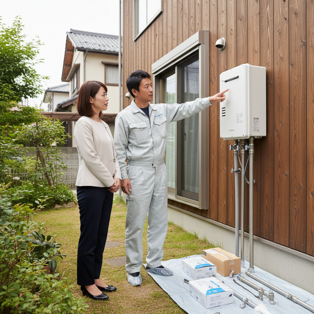 給湯器の交換はどこに頼めばいいですか？業者選びのポイントに関する画像