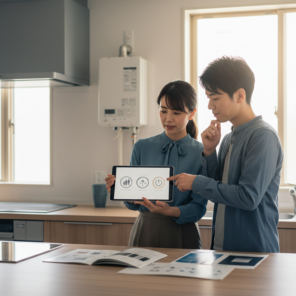 給湯器交換費用を抑えるための賢い選び方に関する画像
