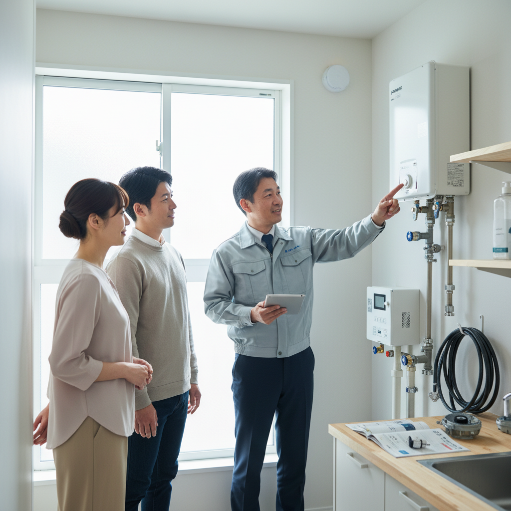 給湯器の交換はどこに頼めばいいですか？に関する画像