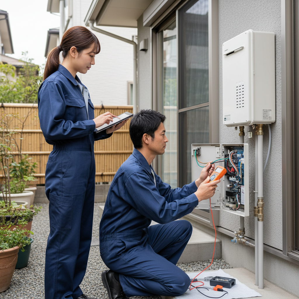 信頼できるガス給湯器修理業者の見分け方と注意点に関する画像