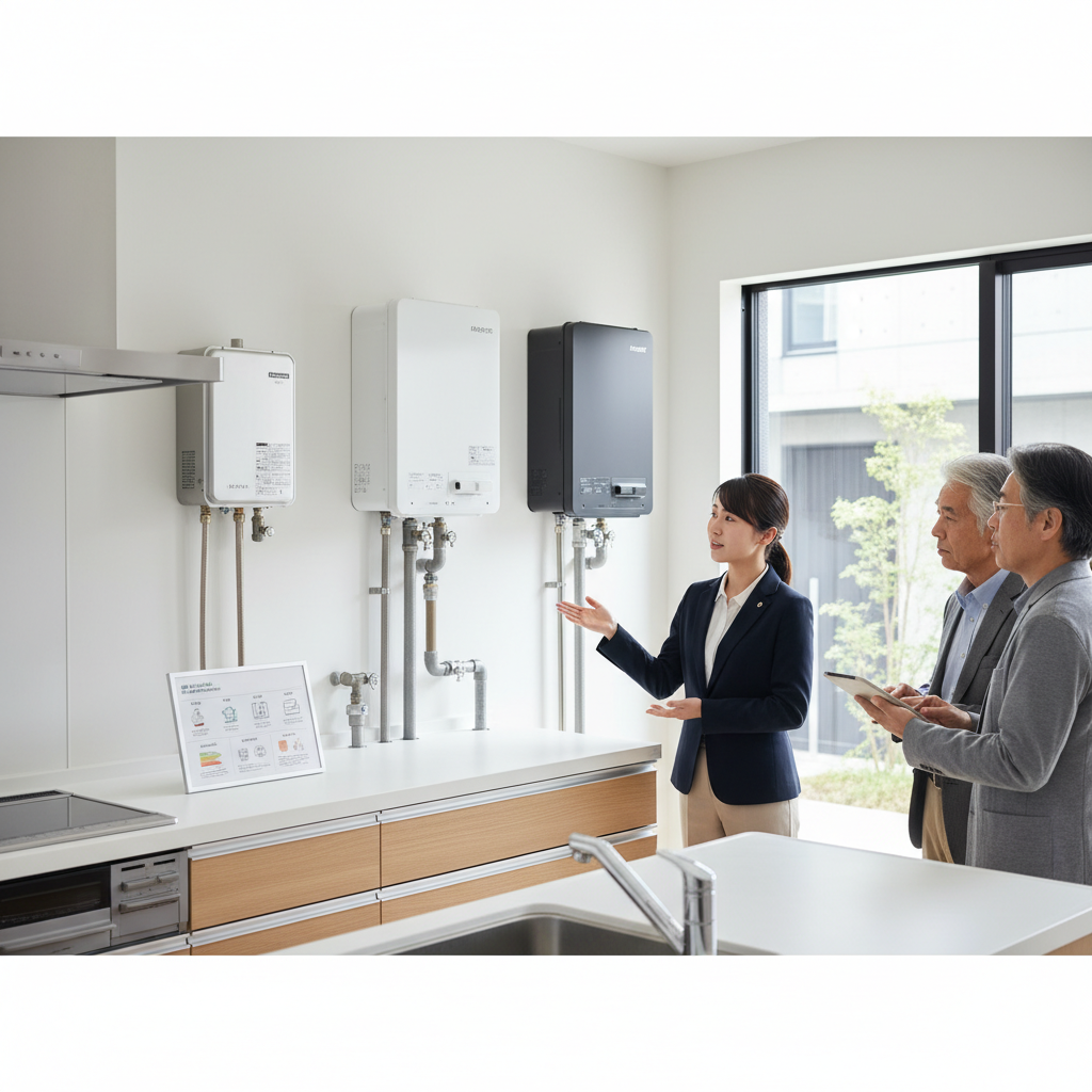 給湯器はどれがいい？メーカーや機能の比較に関する画像