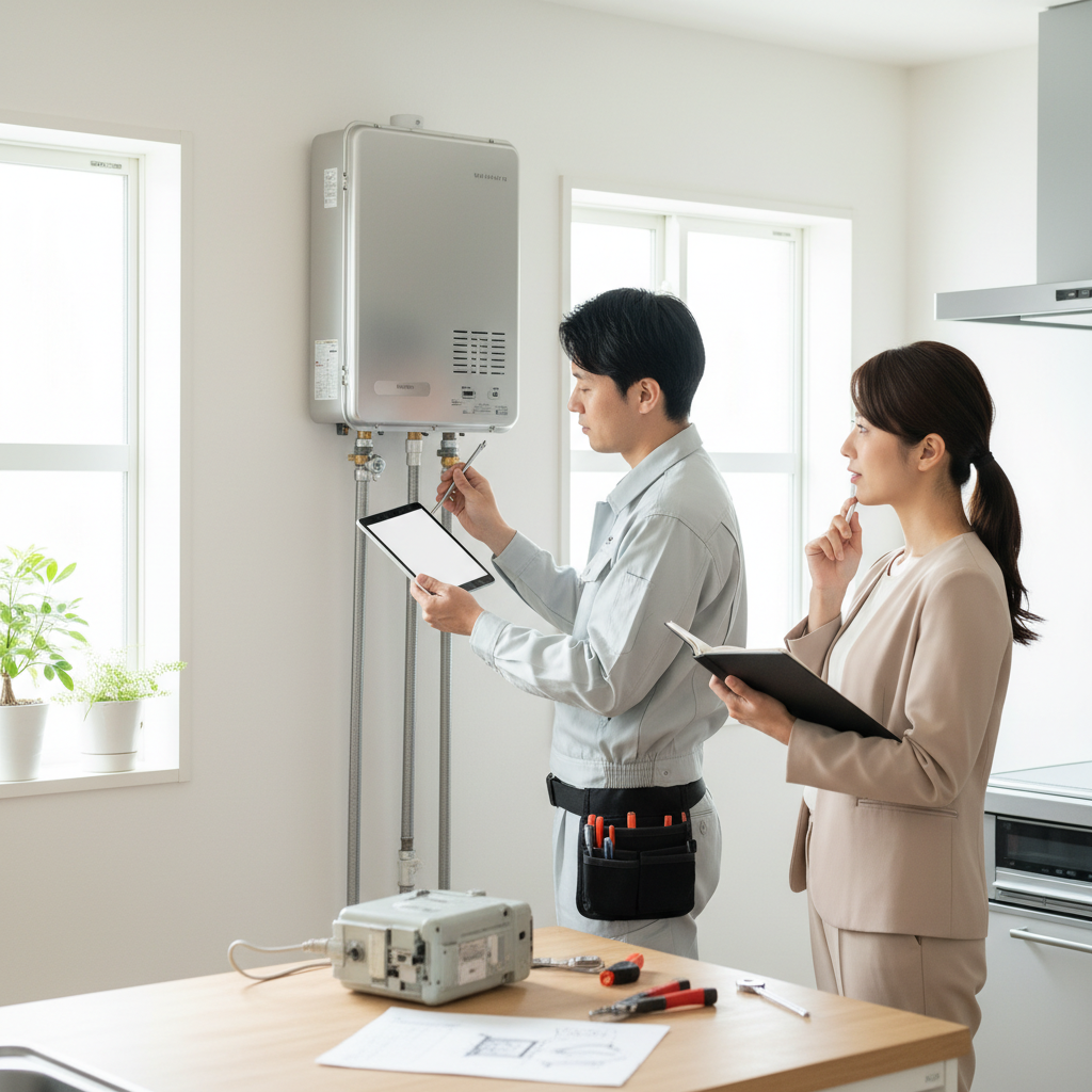 給湯器交換の平均費用はいくらですか？に関する画像