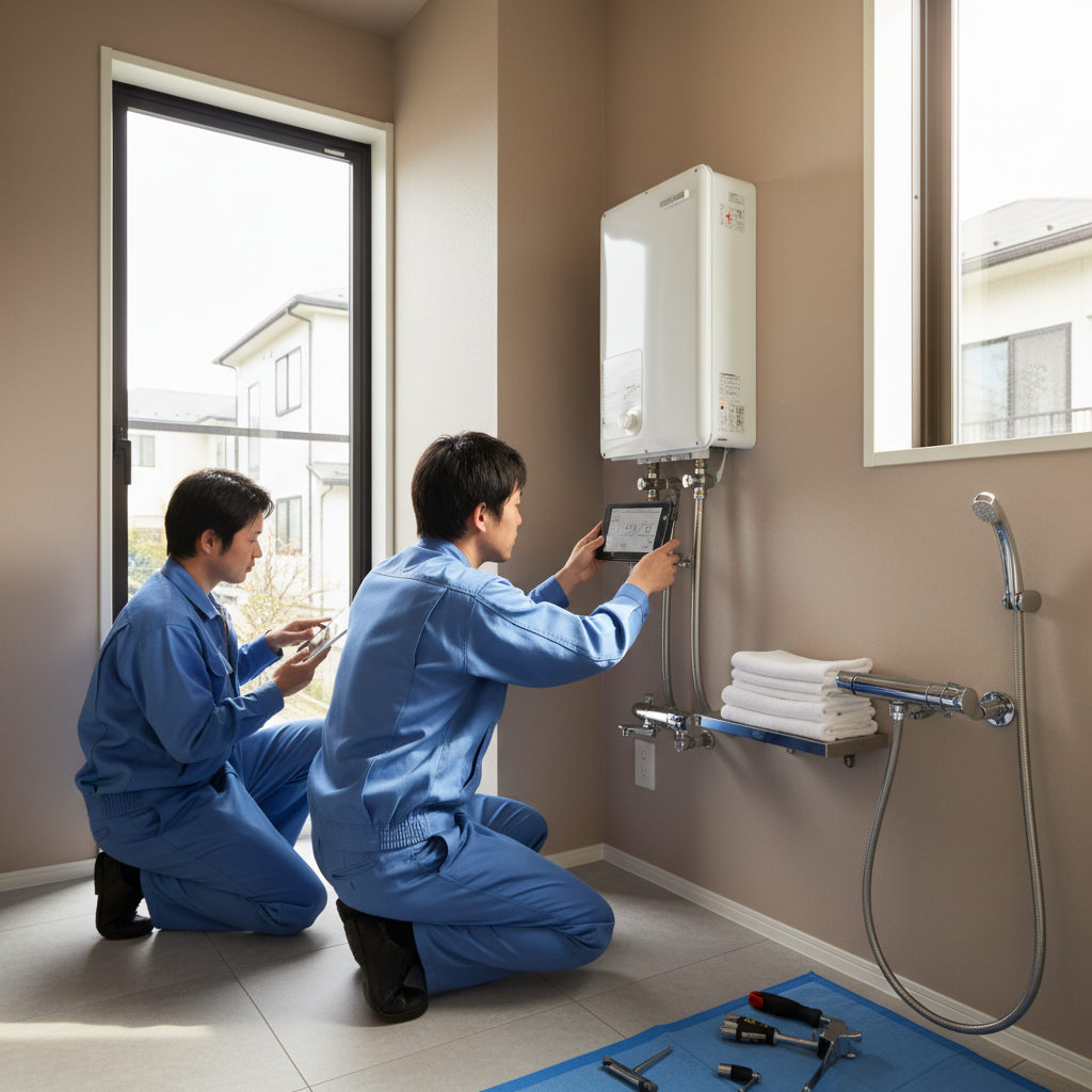 さいたま市中央区での給湯器交換を成功させるためにに関する画像