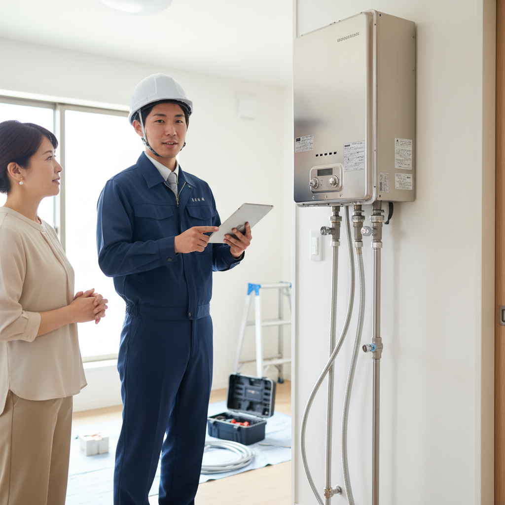 さいたま市桜区の給湯器交換費用の相場と内訳に関する画像