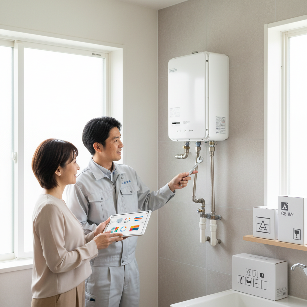 給湯器の交換はどこに頼めばいいですか？に関する画像