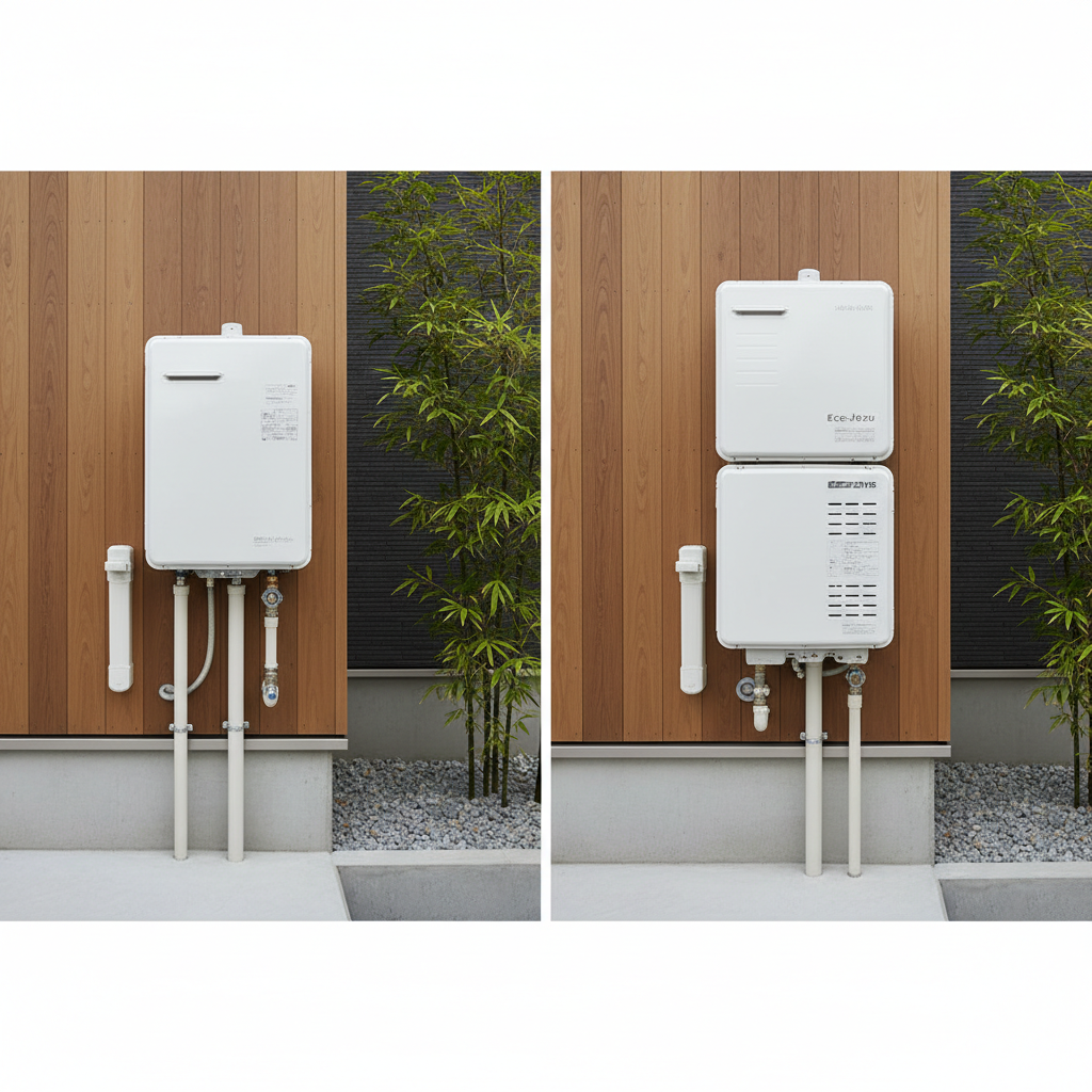 給湯器 どれがいい？普通の給湯器とエコジョーズの違いに関する画像