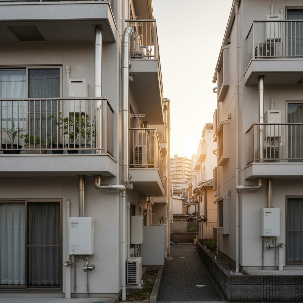 給湯器 排気 種類と設置場所の重要性に関する画像