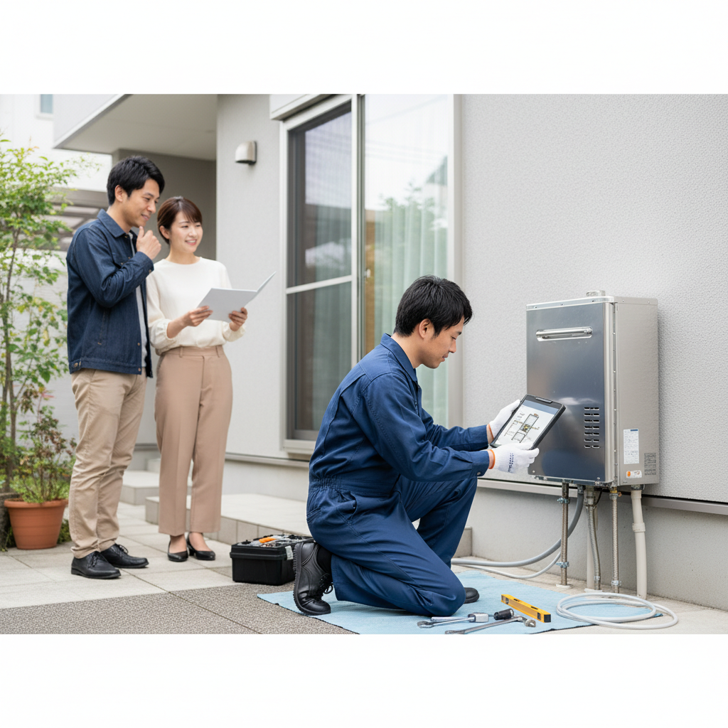 給湯器の交換費用はいくらくらいが相場ですか？に関する画像