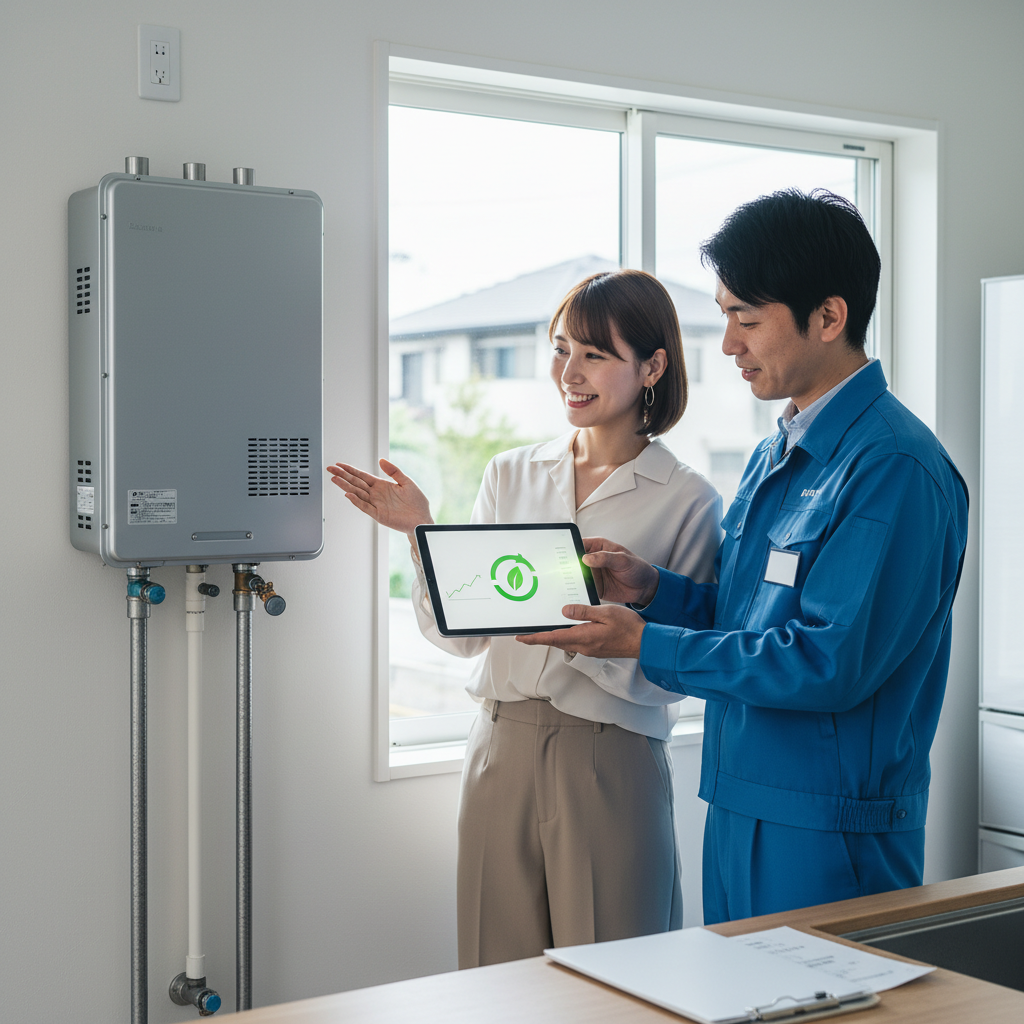 給湯器の買い替えに補助金は出ますか？に関する画像